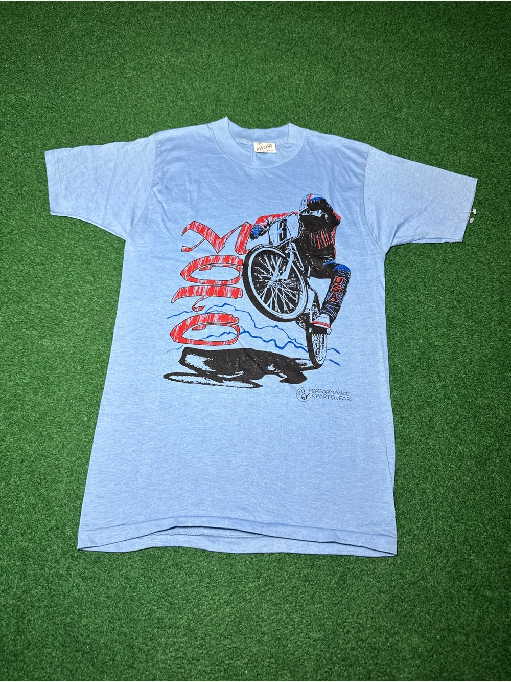 Moto Motocross Motorcycle 70s 80s Bmx True Vintage Small T Shirt